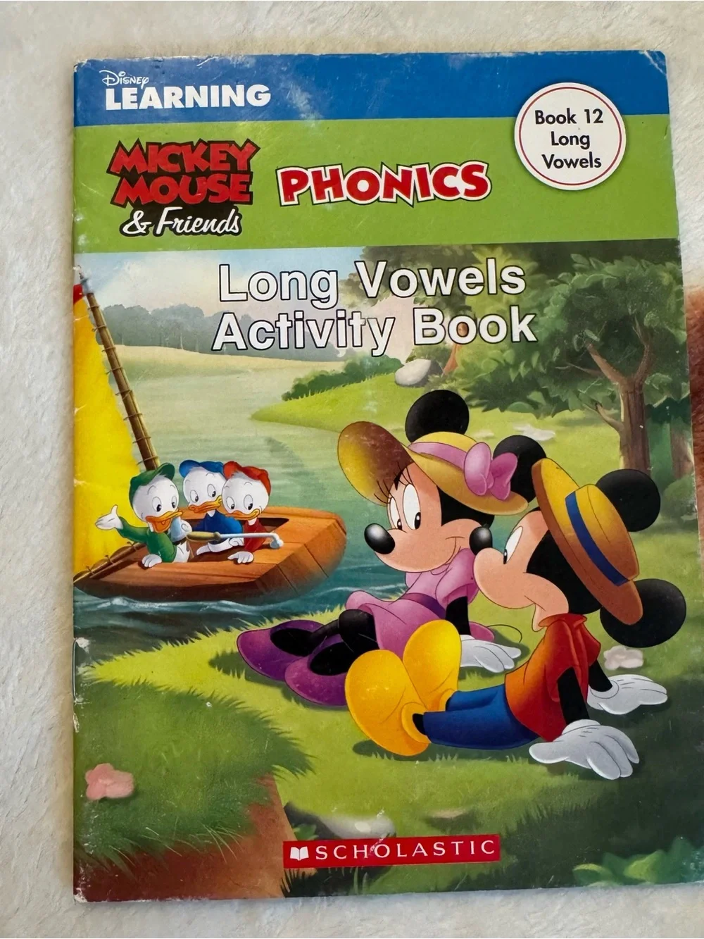 Disney Mickey Mouse Kids Book Pair Reading Help
